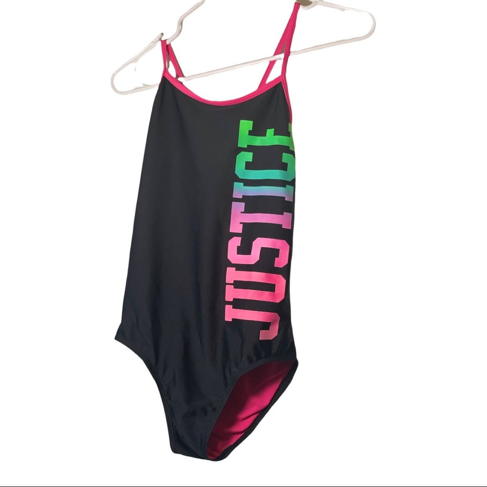 Justice size 14 one piece swimsuit Excellent condition